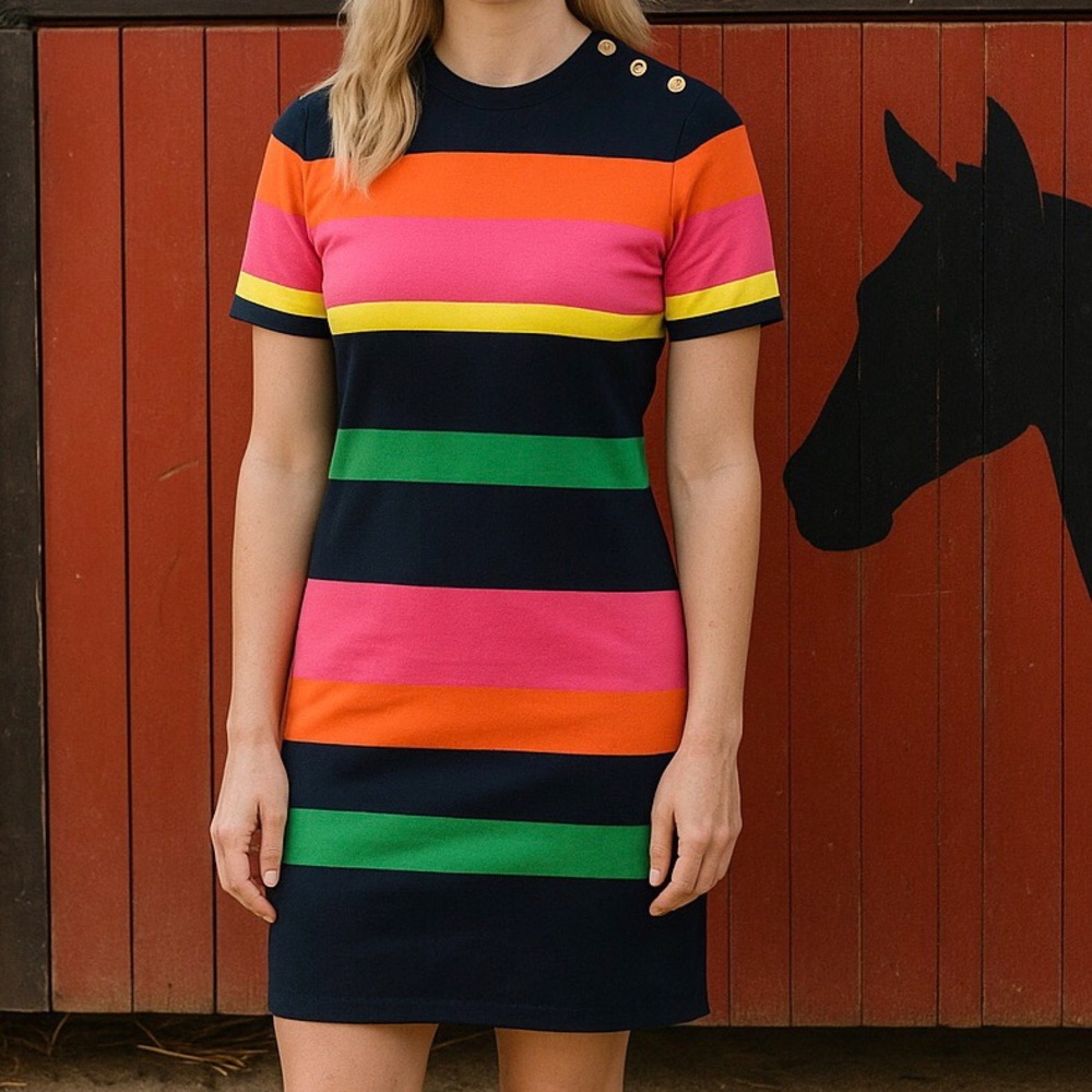 Ralph Lauren Striped T-shirt Dress